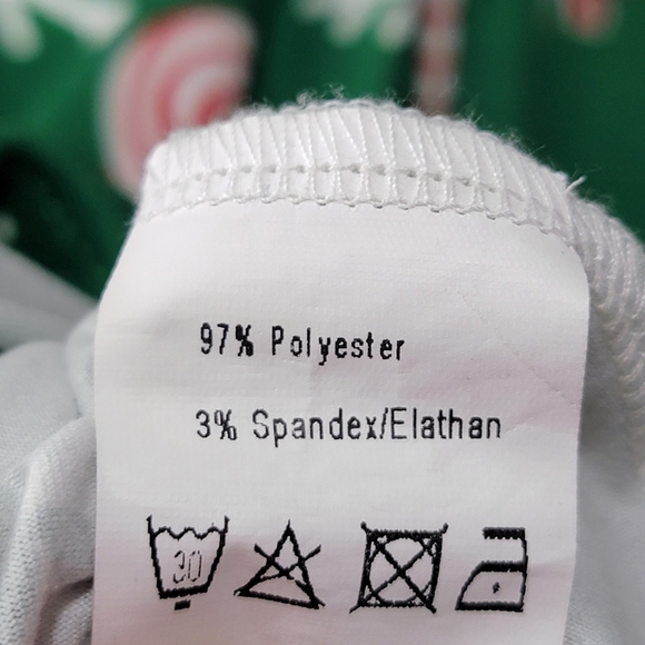 Christmas Winter Snowflake Themed Fit & Flare Long Sleeve Women's Dress Size XL - Picture 10 of 10